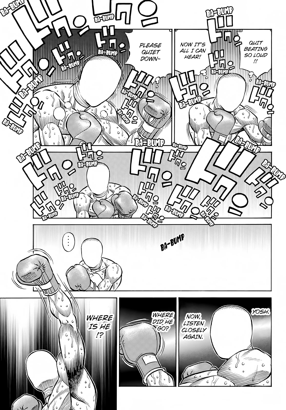 Hajime no Ippo Chapter 1415 page 6 - Chapter 1415: If You Listen Closely