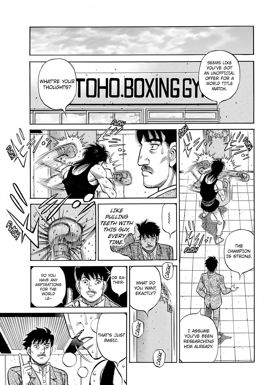 Hajime no Ippo Chapter 1416 page 16 - Chapter 1416: The Ever-Changing Landscape