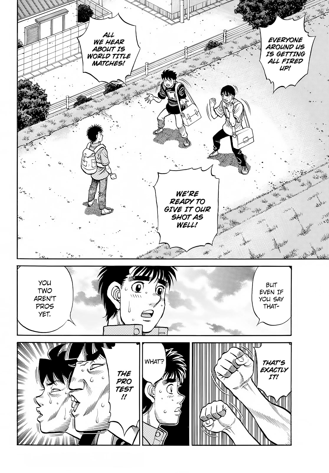 Hajime no Ippo Chapter 1416 page 5 - Chapter 1416: The Ever-Changing Landscape