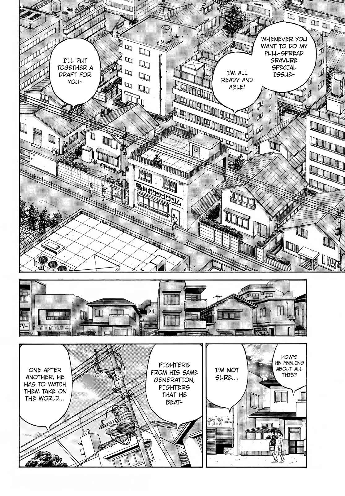 Hajime no Ippo Chapter 1417 page 11 - Chapter 1417: Only Me