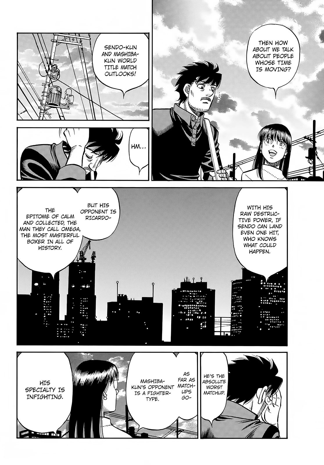 Hajime no Ippo Chapter 1417 page 13 - Chapter 1417: Only Me