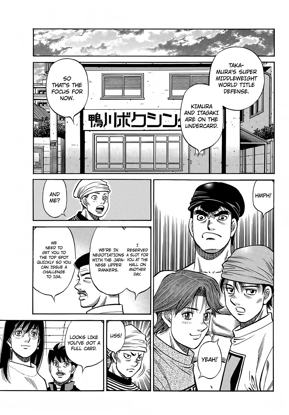 Hajime no Ippo Chapter 1417 page 6 - Chapter 1417: Only Me