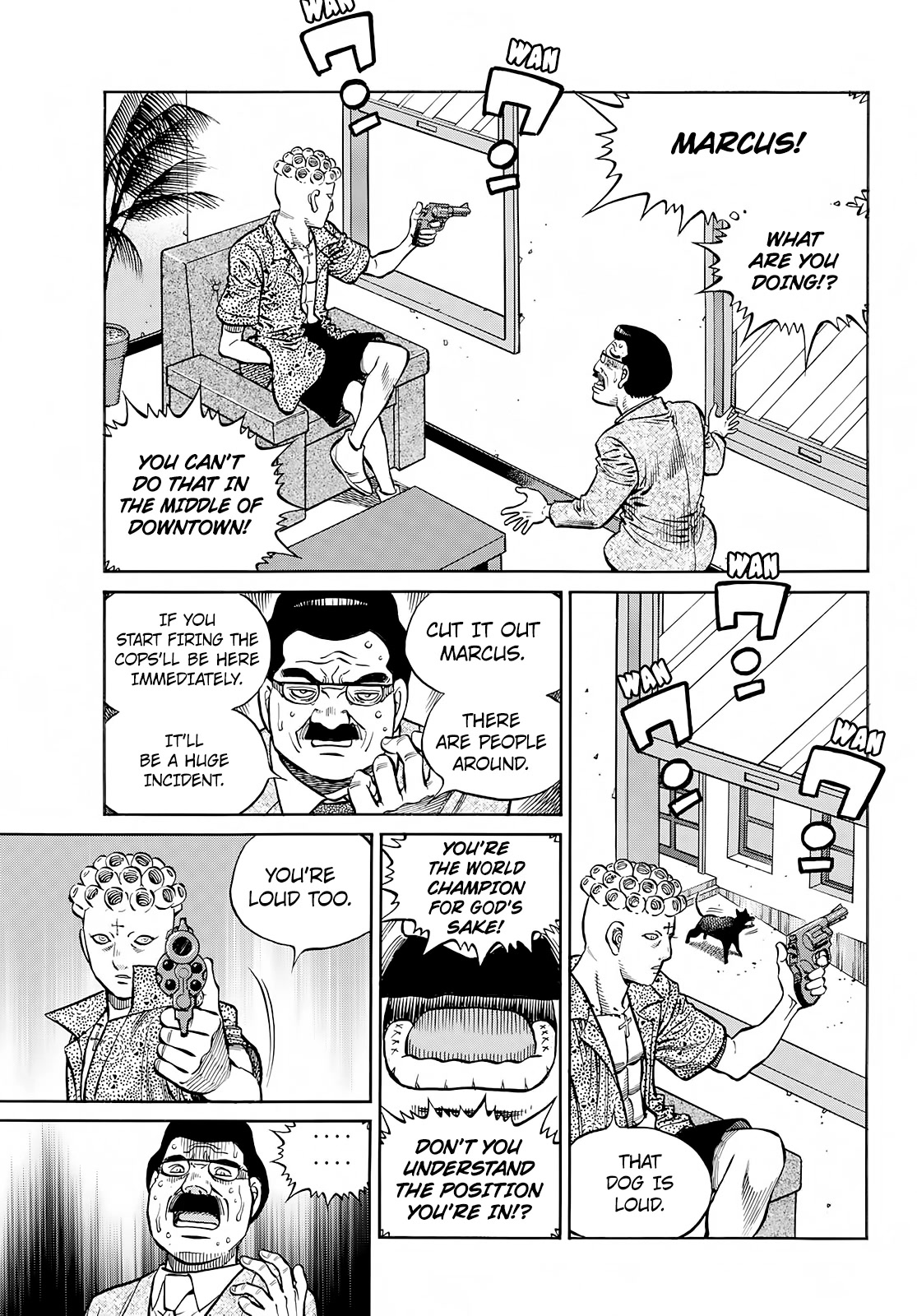 Hajime no Ippo Chapter 1418 page 10 - Chapter 1418: Markus Rosario