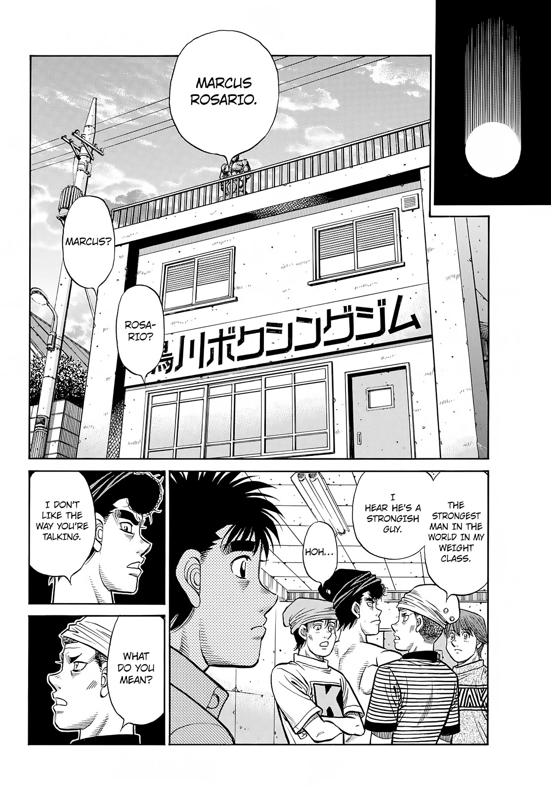Hajime no Ippo Chapter 1418 page 3 - Chapter 1418: Markus Rosario