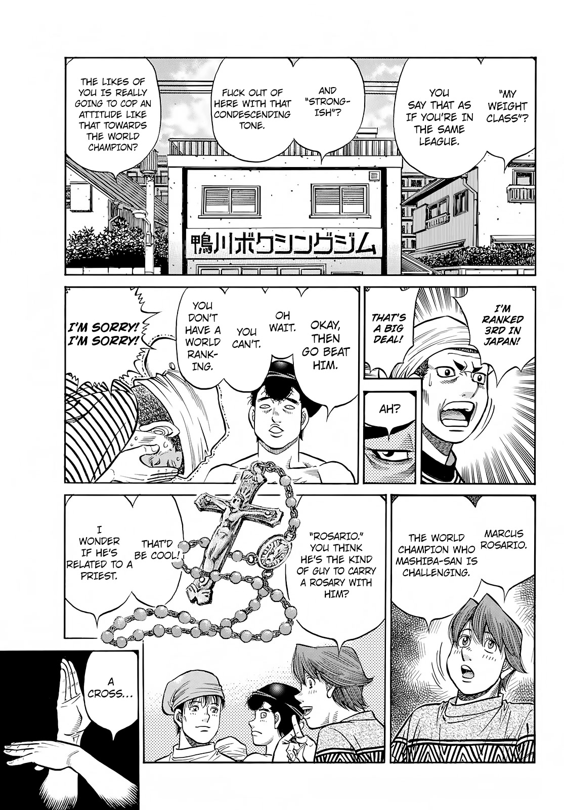 Hajime no Ippo Chapter 1418 page 4 - Chapter 1418: Markus Rosario