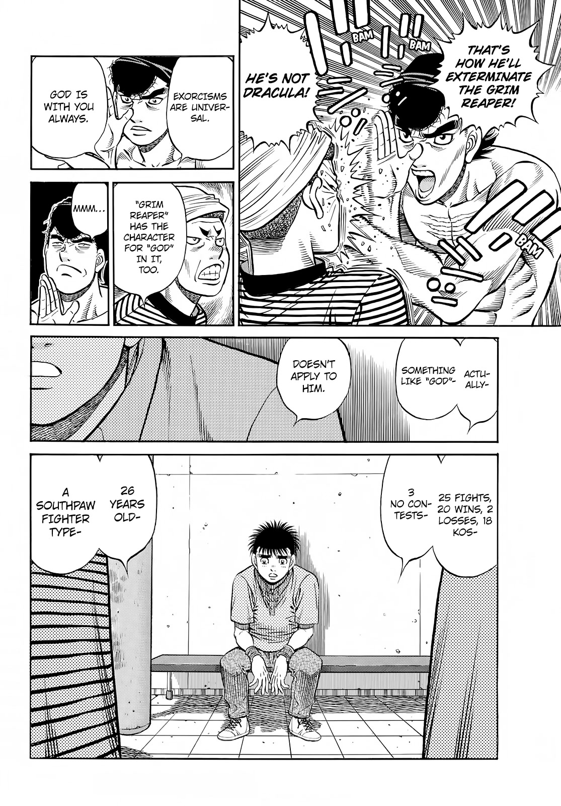 Hajime no Ippo Chapter 1418 page 5 - Chapter 1418: Markus Rosario