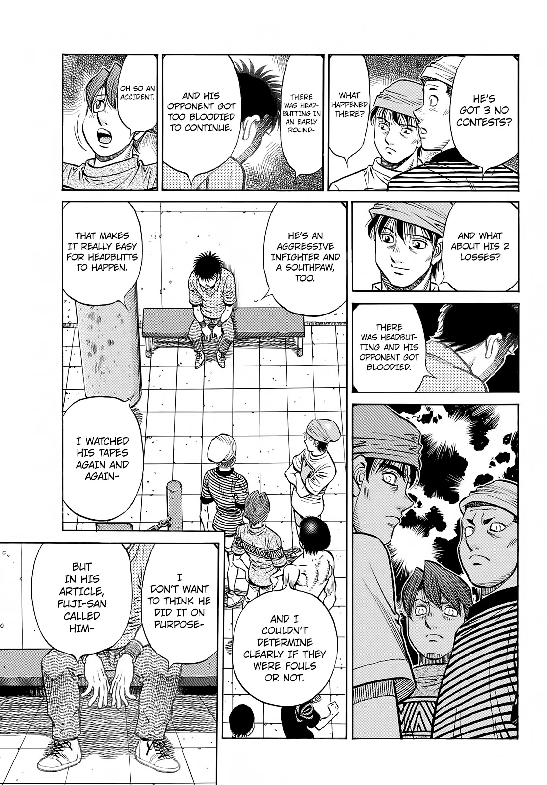 Hajime no Ippo Chapter 1418 page 6 - Chapter 1418: Markus Rosario