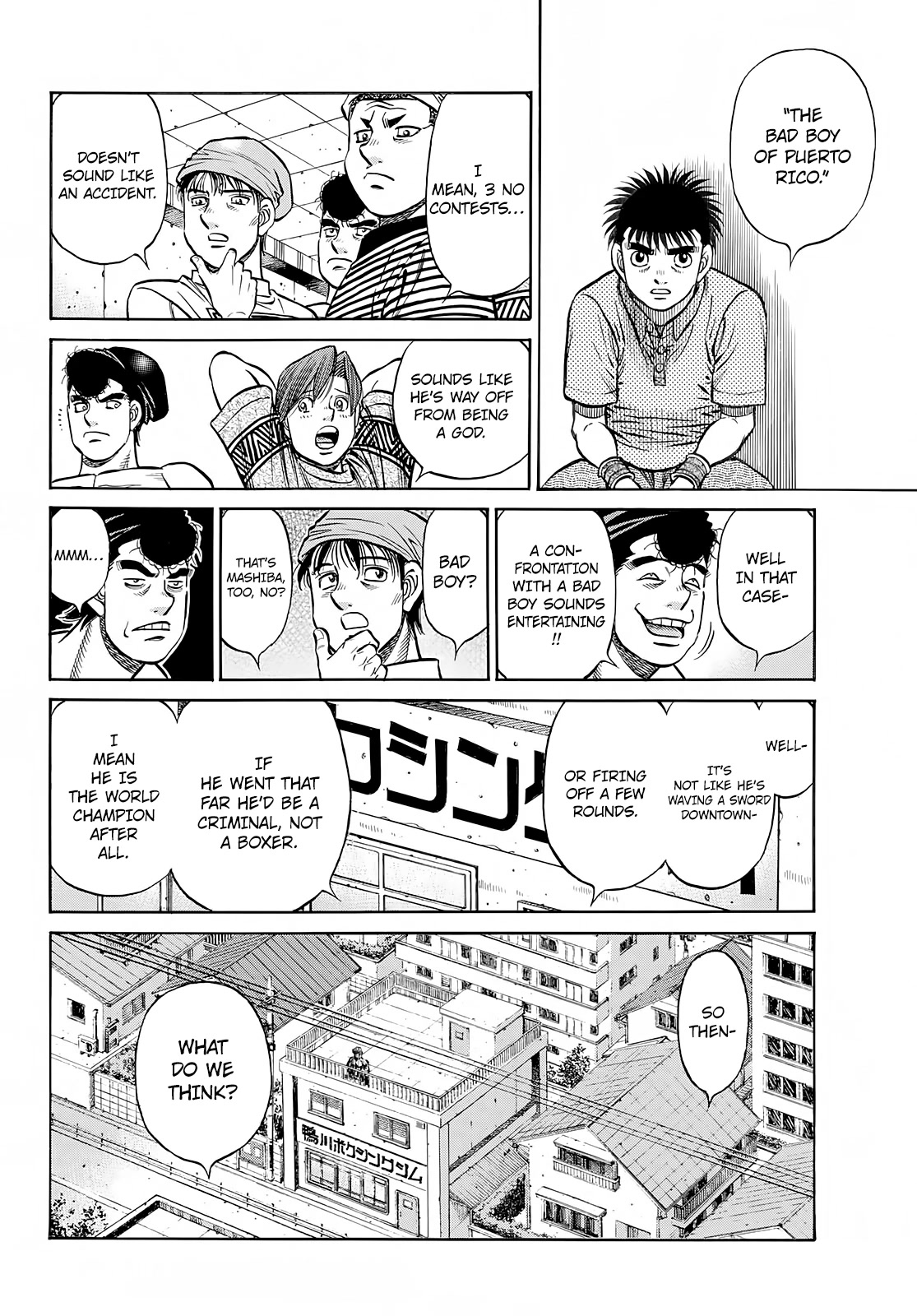 Hajime no Ippo Chapter 1418 page 7 - Chapter 1418: Markus Rosario