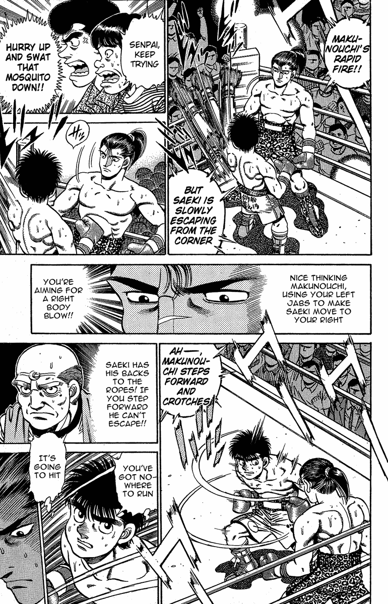 Hajime no Ippo Chapter 142.2 page 12 - Chapter 142 v2 : Vanishing Hand and Feet