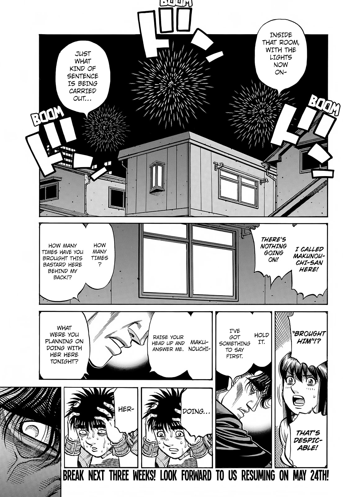 Hajime no Ippo Chapter 1420 page 14 - Chapter 1420: Tonight!!