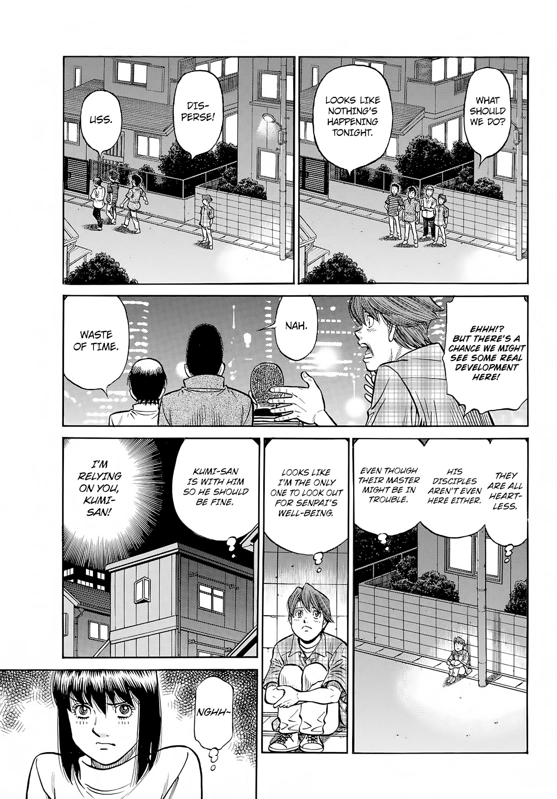 Hajime no Ippo Chapter 1421 page 10 - Chapter 1421: Three Sided Struggle