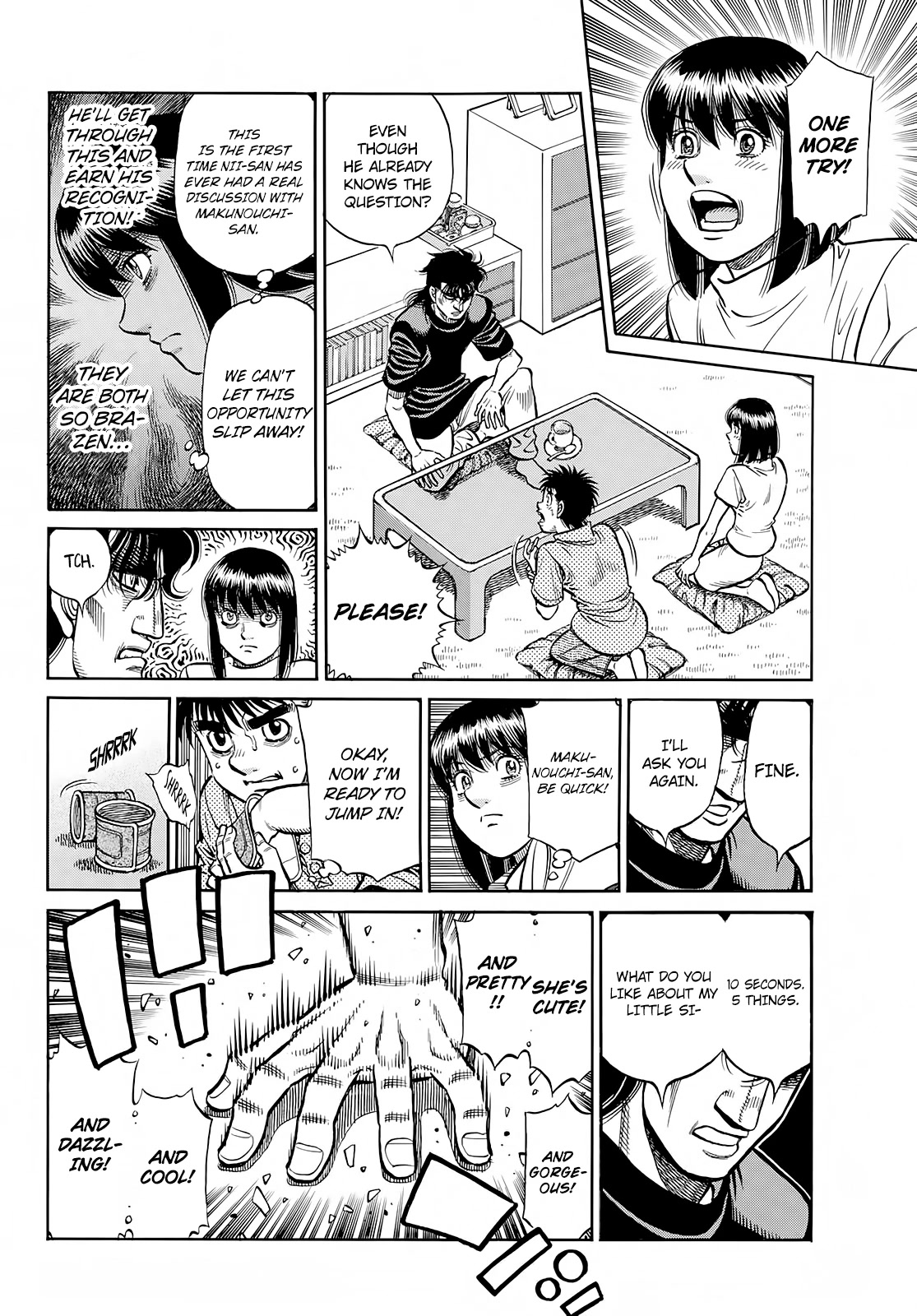 Hajime no Ippo Chapter 1421 page 11 - Chapter 1421: Three Sided Struggle
