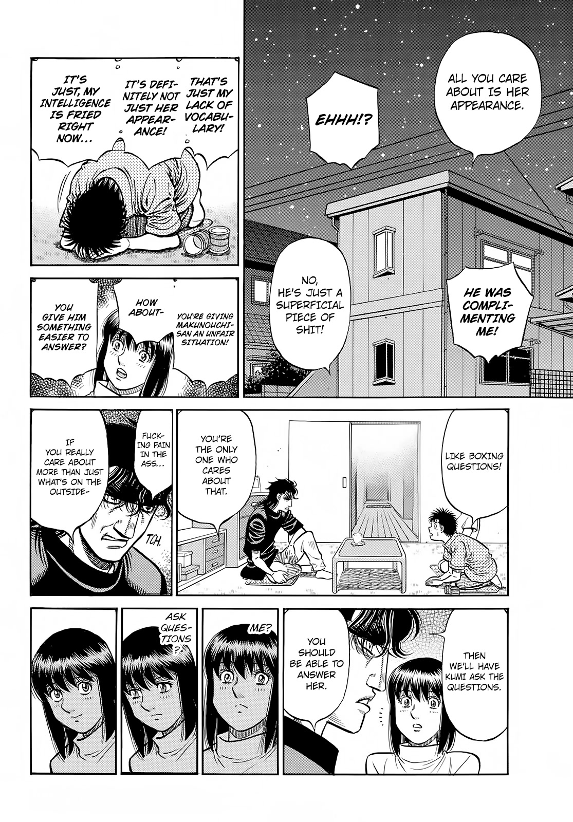 Hajime no Ippo Chapter 1421 page 13 - Chapter 1421: Three Sided Struggle