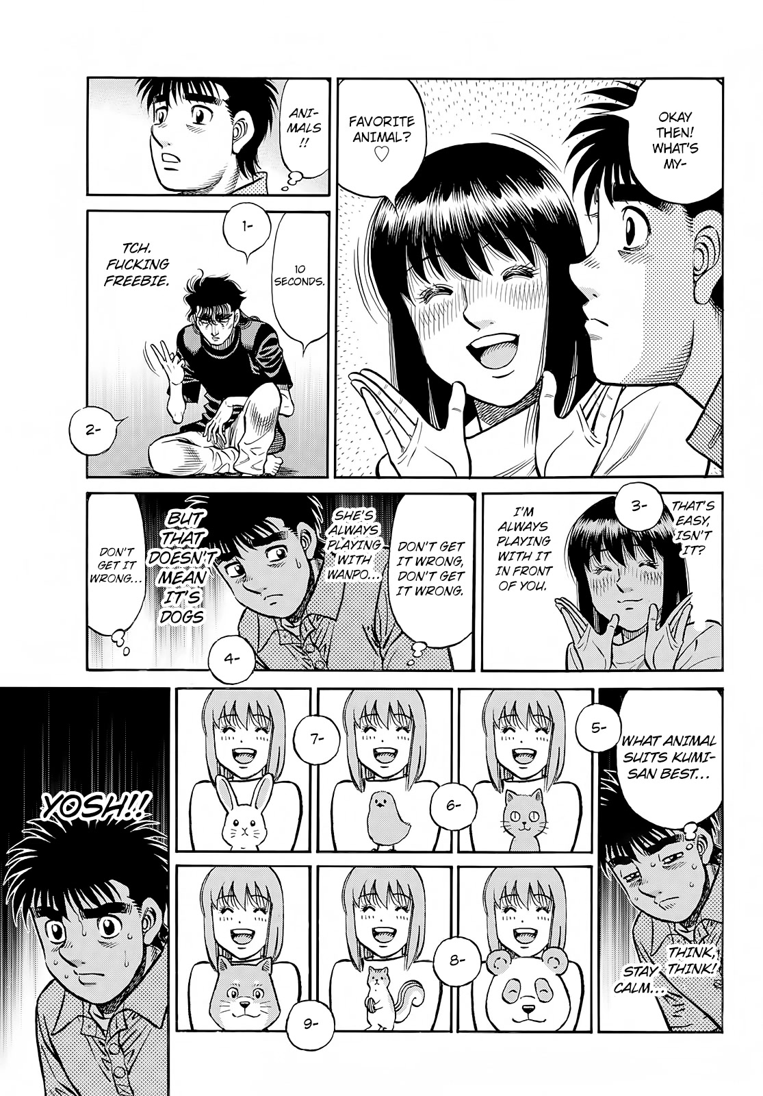 Hajime no Ippo Chapter 1421 page 14 - Chapter 1421: Three Sided Struggle