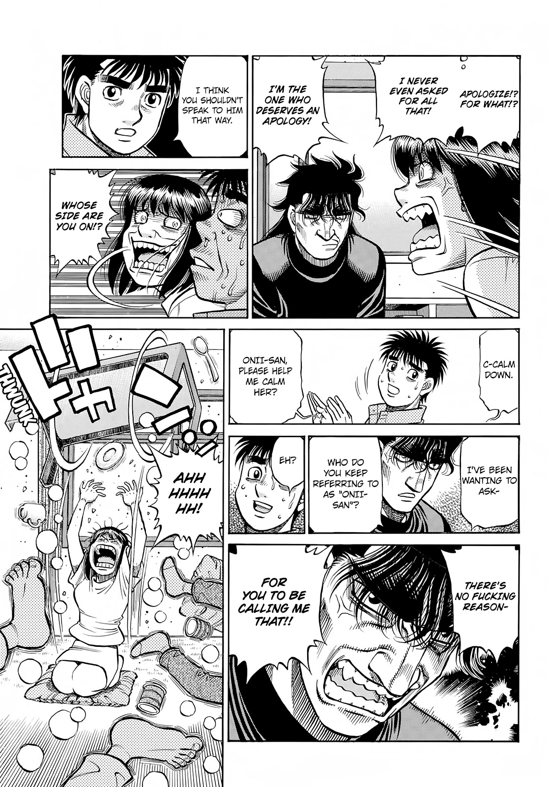 Hajime no Ippo Chapter 1421 page 18 - Chapter 1421: Three Sided Struggle