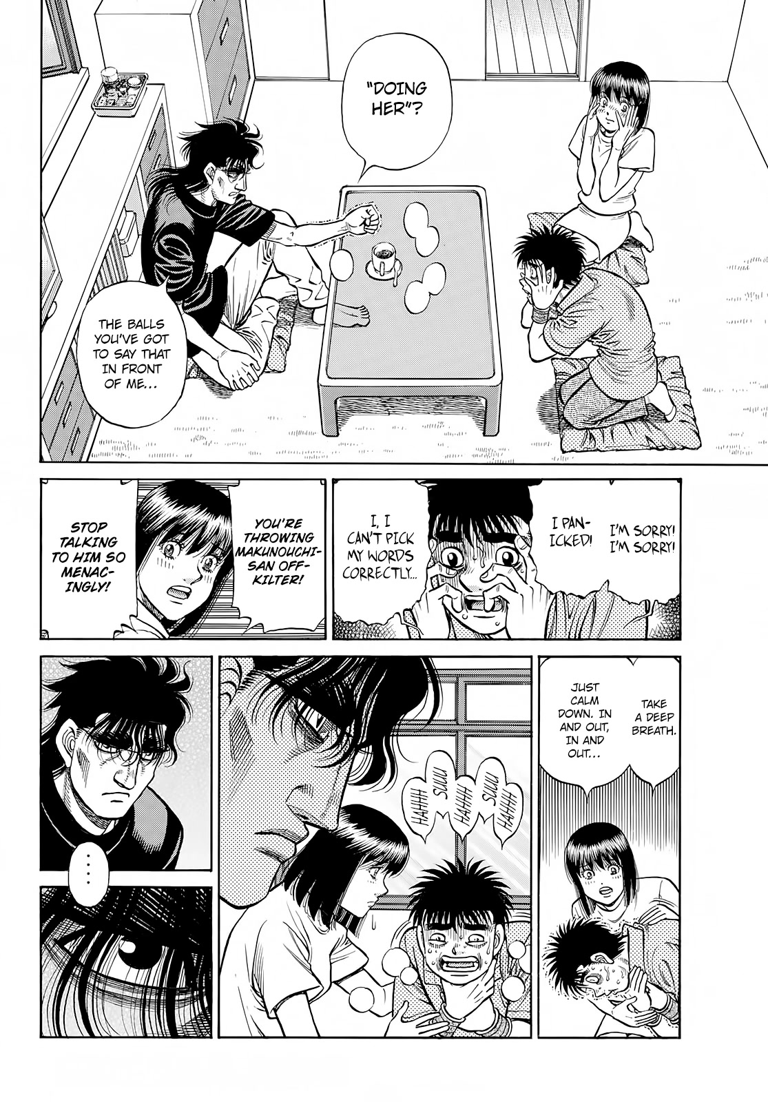 Hajime no Ippo Chapter 1421 page 3 - Chapter 1421: Three Sided Struggle