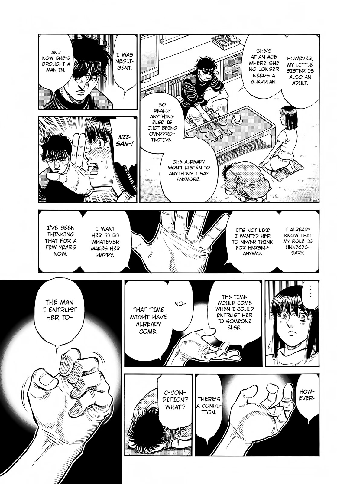 Hajime no Ippo Chapter 1421 page 6 - Chapter 1421: Three Sided Struggle
