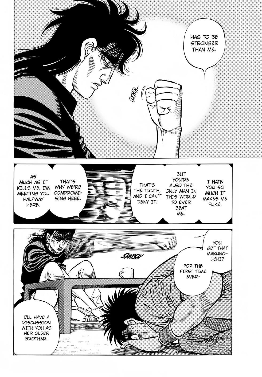 Hajime no Ippo Chapter 1421 page 7 - Chapter 1421: Three Sided Struggle