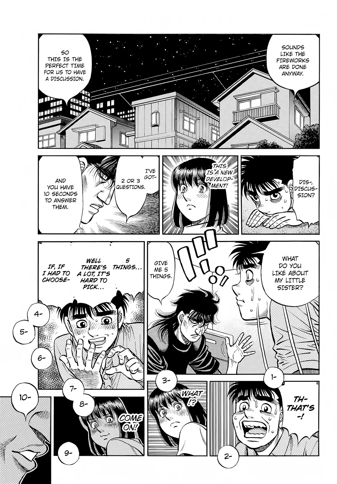 Hajime no Ippo Chapter 1421 page 8 - Chapter 1421: Three Sided Struggle