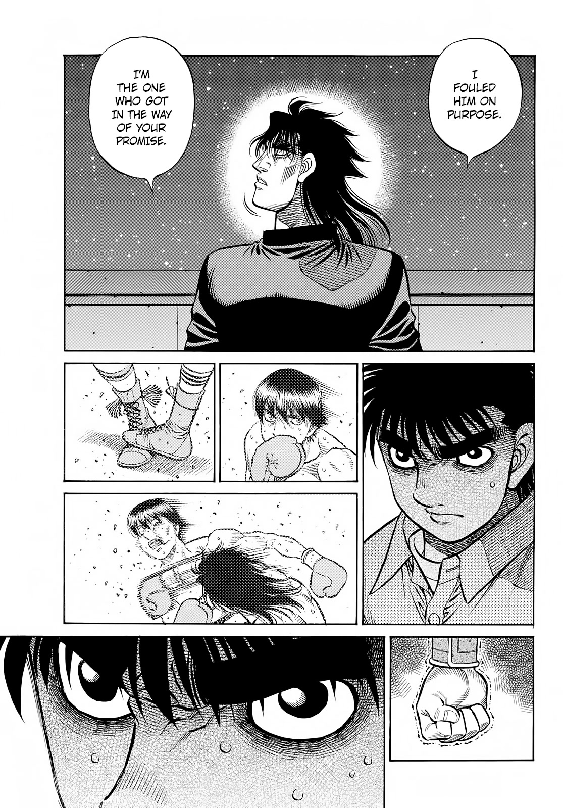 Hajime no Ippo Chapter 1422 page 10 - Chapter 1422: The One Who Can't Accept It