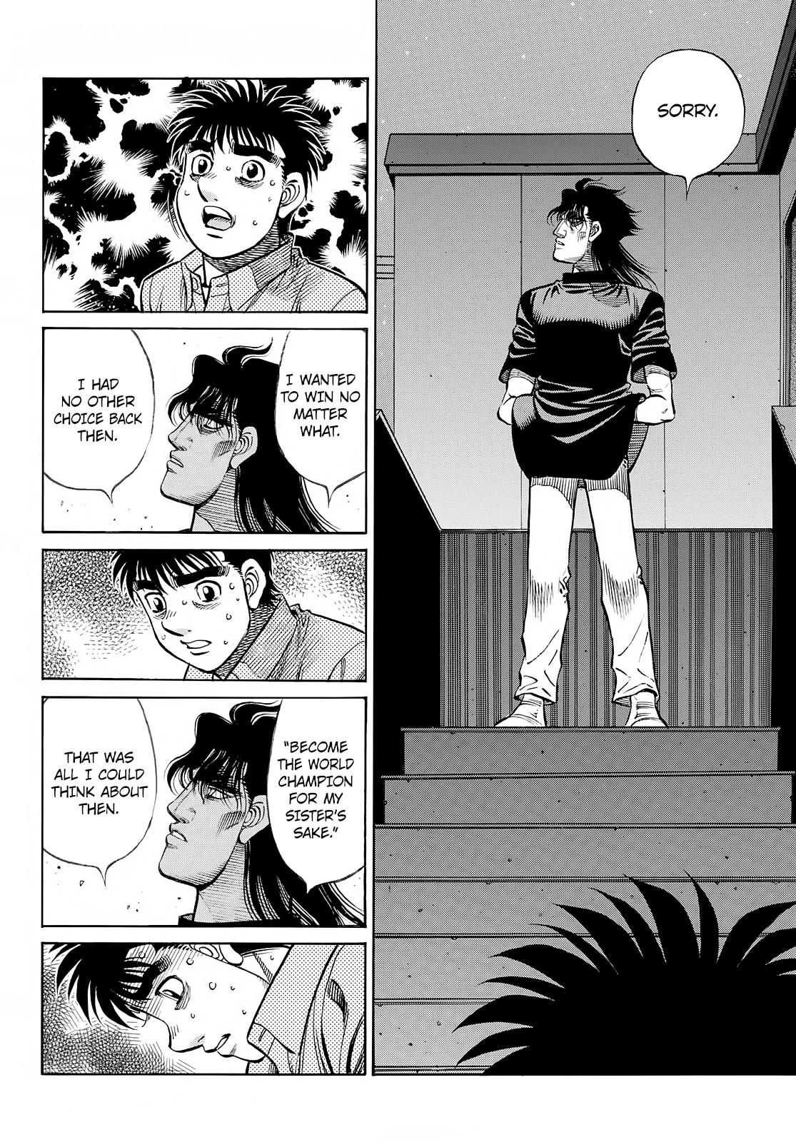 Hajime no Ippo Chapter 1422 page 11 - Chapter 1422: The One Who Can't Accept It