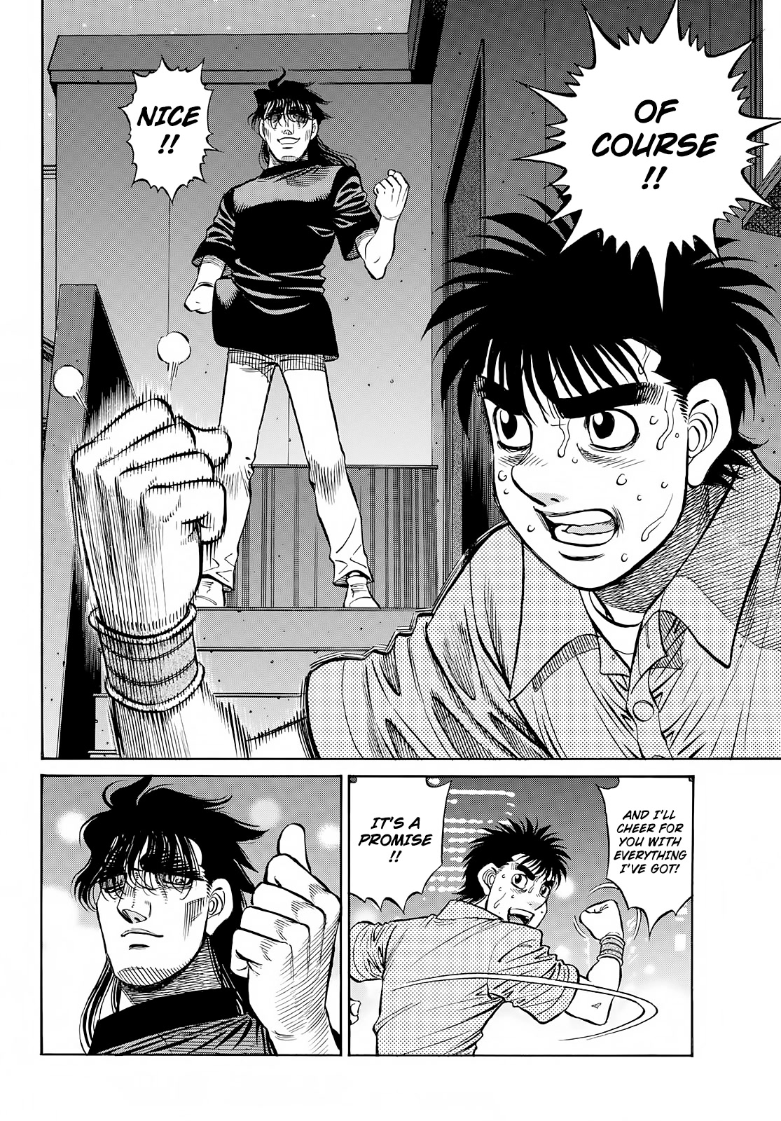 Hajime no Ippo Chapter 1422 page 15 - Chapter 1422: The One Who Can't Accept It