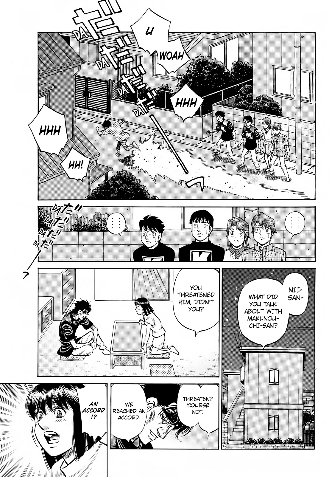 Hajime no Ippo Chapter 1422 page 16 - Chapter 1422: The One Who Can't Accept It