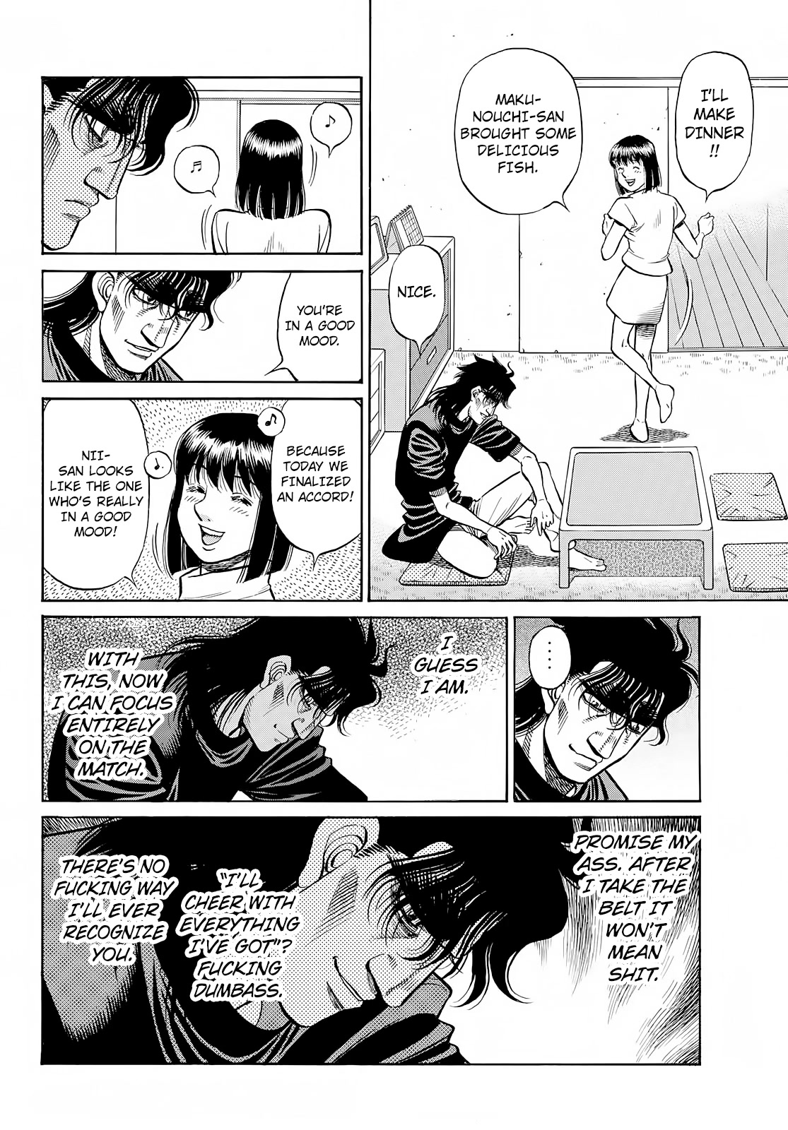 Hajime no Ippo Chapter 1422 page 17 - Chapter 1422: The One Who Can't Accept It