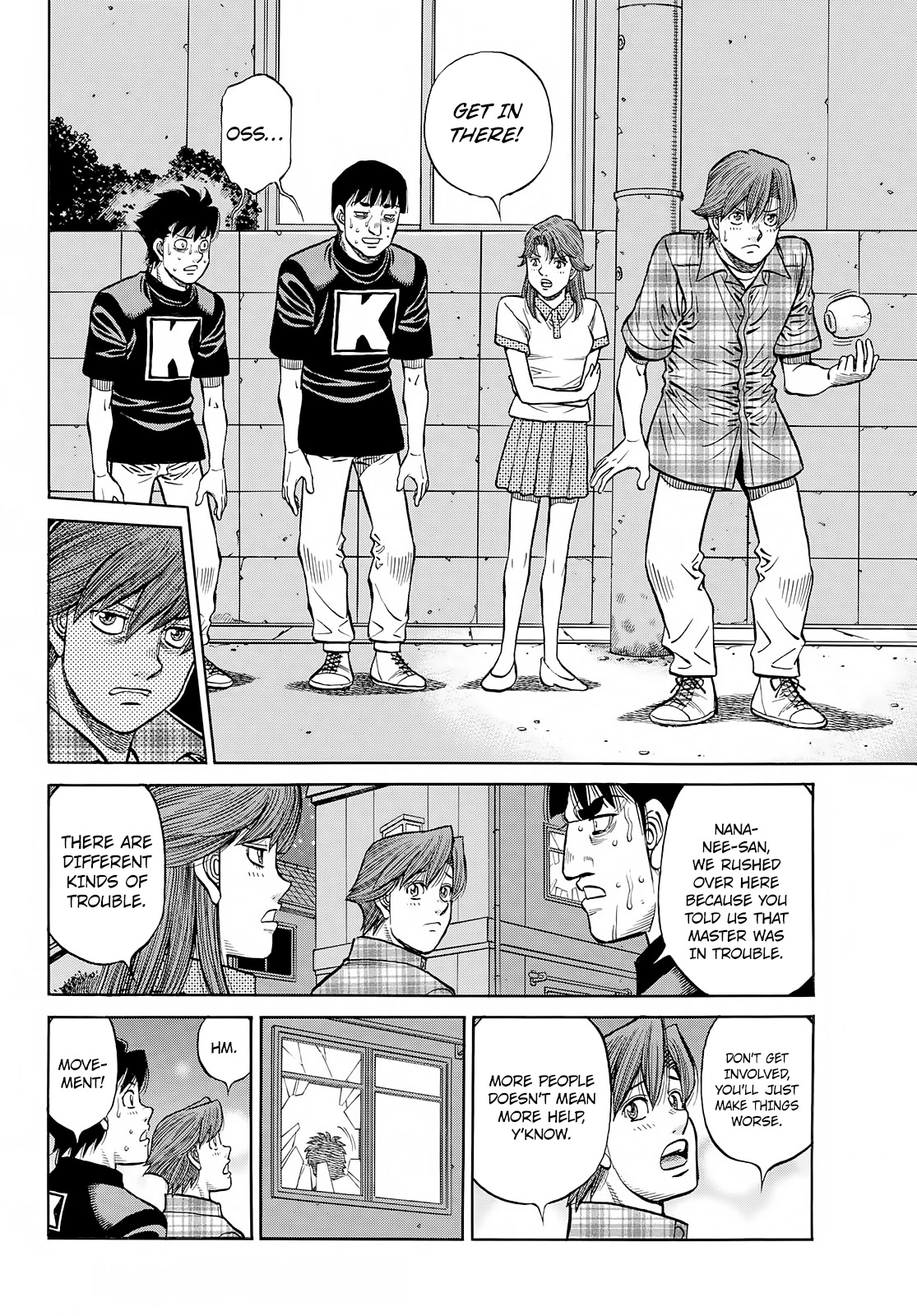 Hajime no Ippo Chapter 1422 page 3 - Chapter 1422: The One Who Can't Accept It