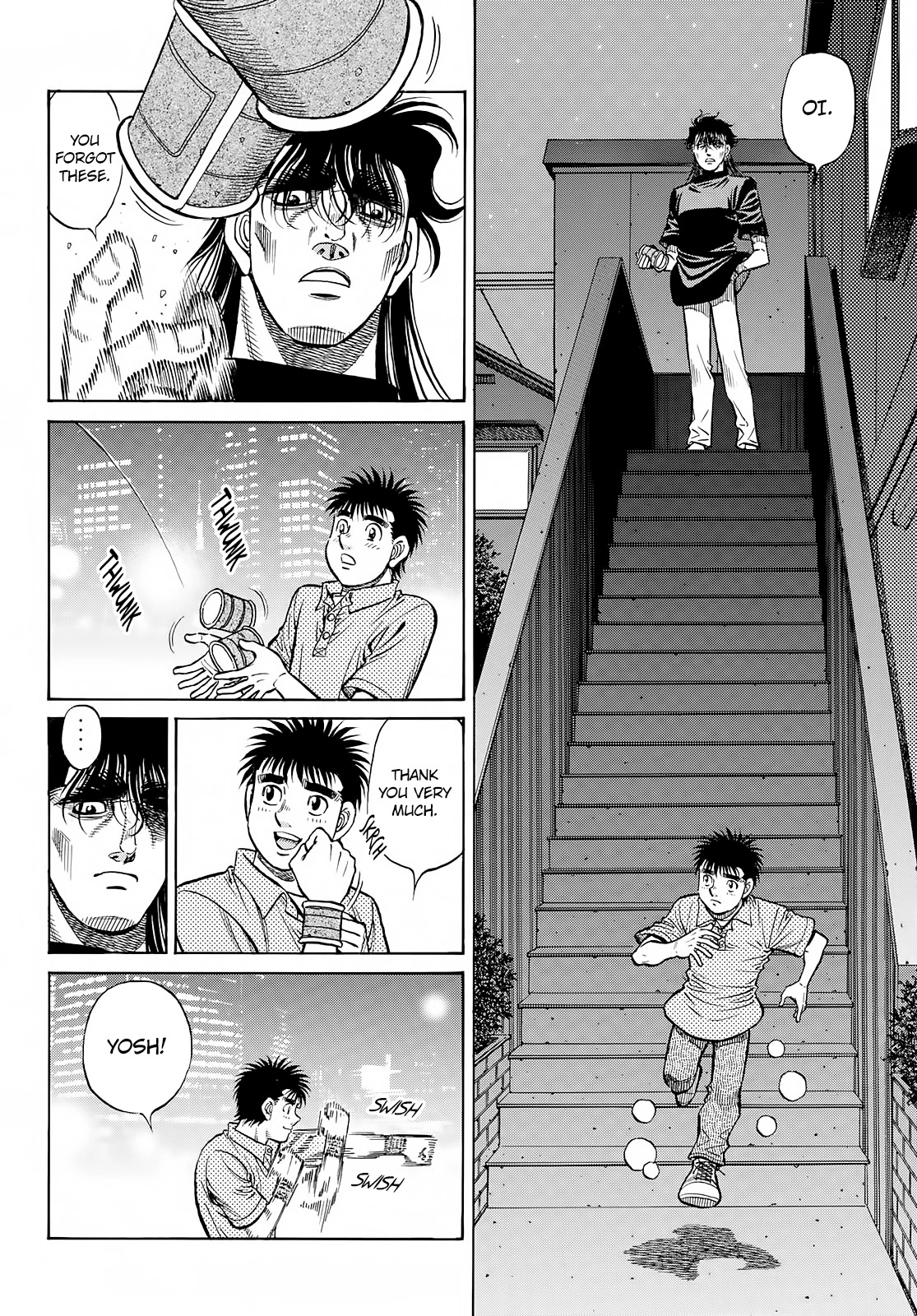 Hajime no Ippo Chapter 1422 page 5 - Chapter 1422: The One Who Can't Accept It