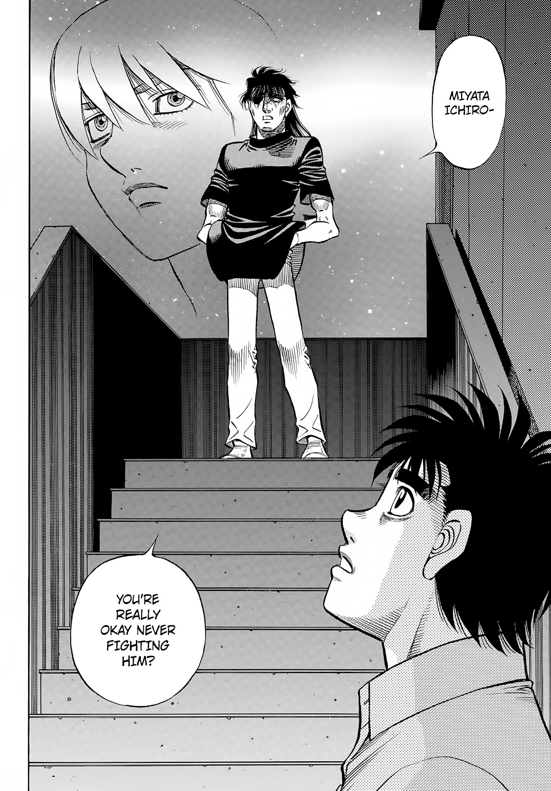 Hajime no Ippo Chapter 1422 page 7 - Chapter 1422: The One Who Can't Accept It