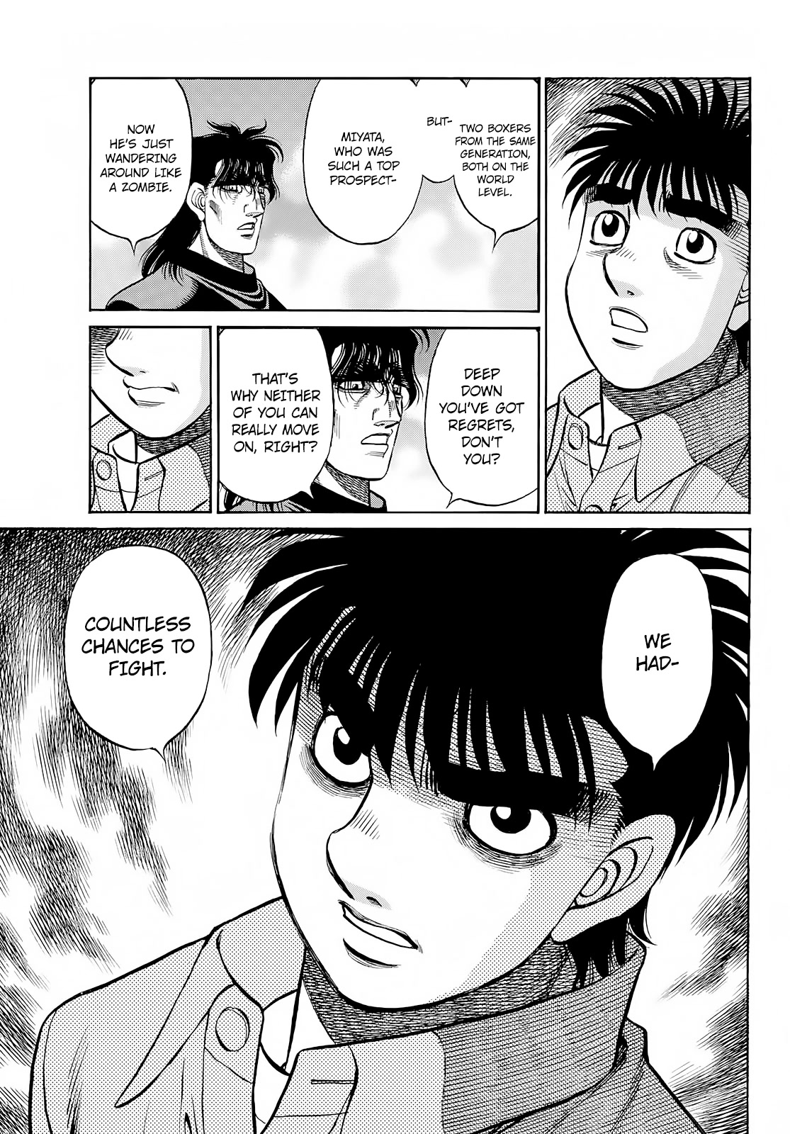 Hajime no Ippo Chapter 1422 page 8 - Chapter 1422: The One Who Can't Accept It