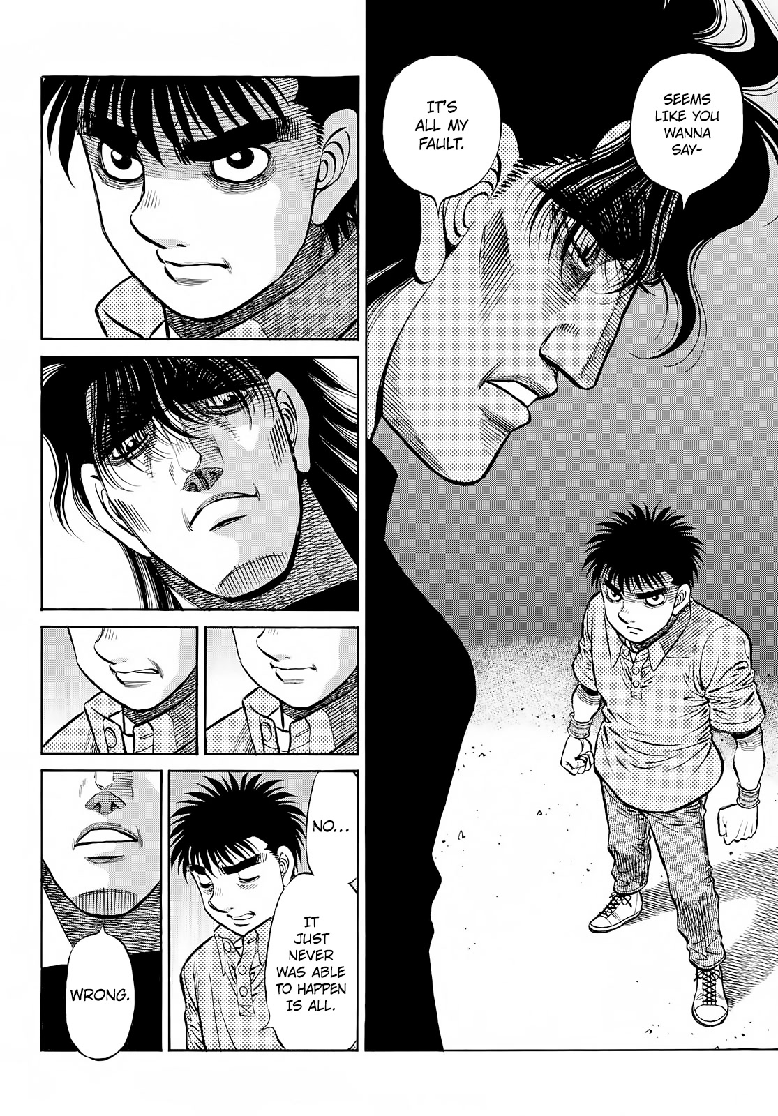Hajime no Ippo Chapter 1422 page 9 - Chapter 1422: The One Who Can't Accept It
