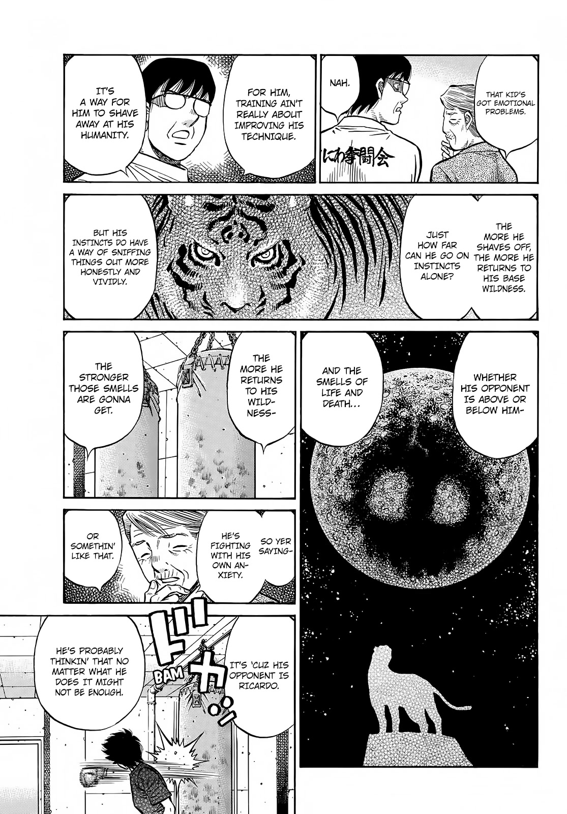 Hajime no Ippo Chapter 1423 page 10 - Chapter 1423: The Tiger's Thirst