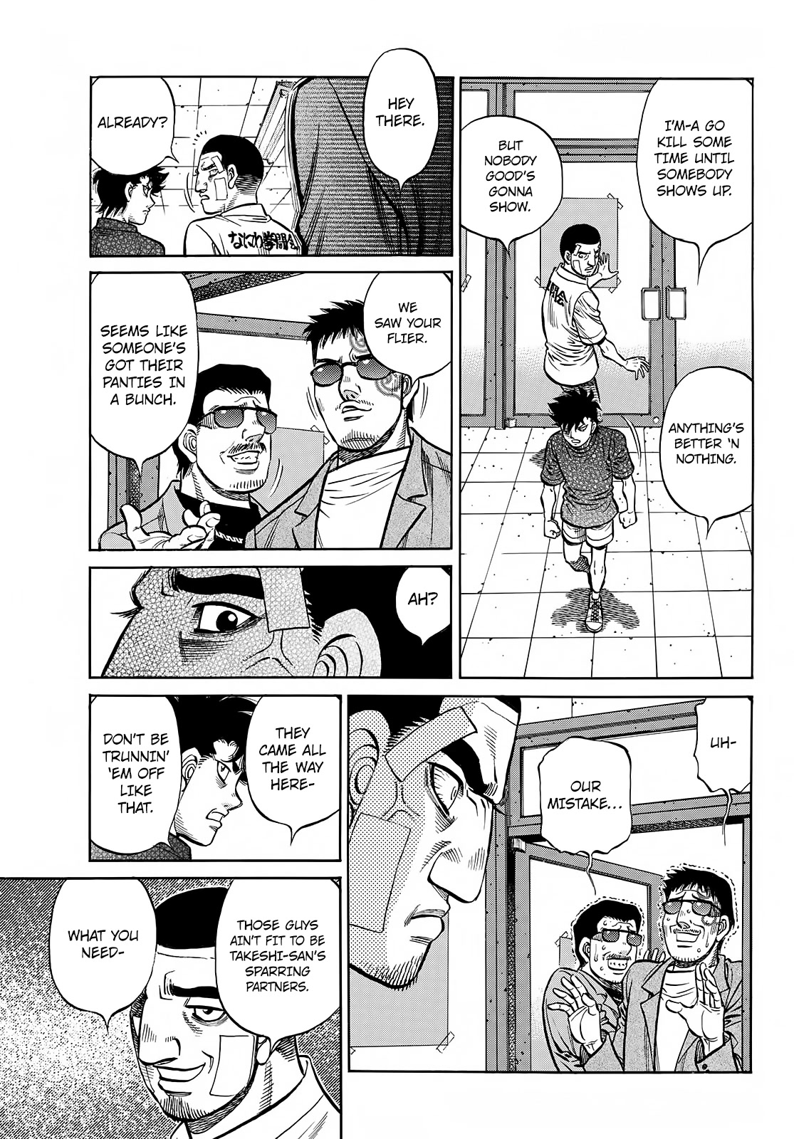 Hajime no Ippo Chapter 1423 page 12 - Chapter 1423: The Tiger's Thirst