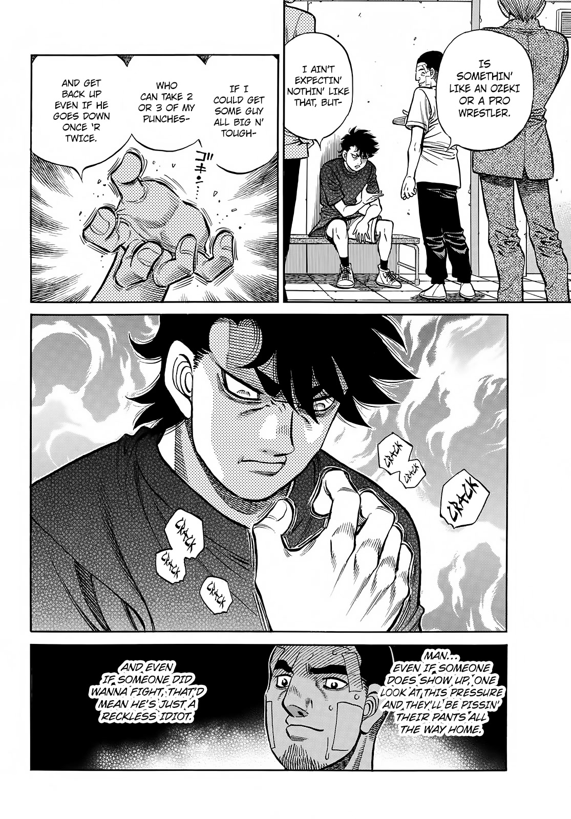 Hajime no Ippo Chapter 1423 page 13 - Chapter 1423: The Tiger's Thirst