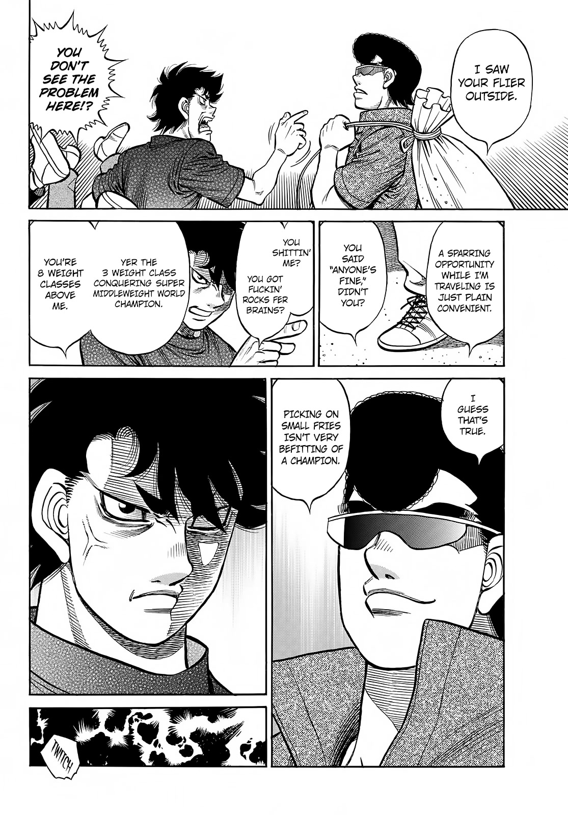 Hajime no Ippo Chapter 1423 page 16 - Chapter 1423: The Tiger's Thirst