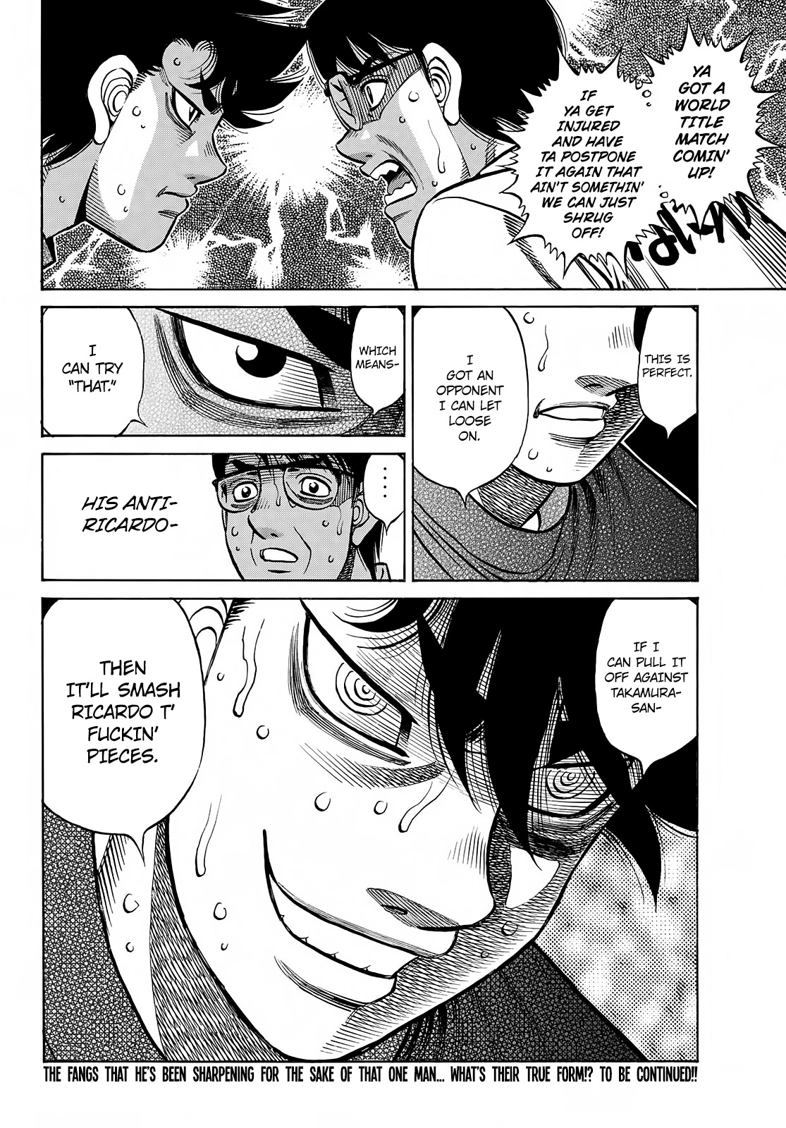 Hajime no Ippo Chapter 1423 page 18 - Chapter 1423: The Tiger's Thirst