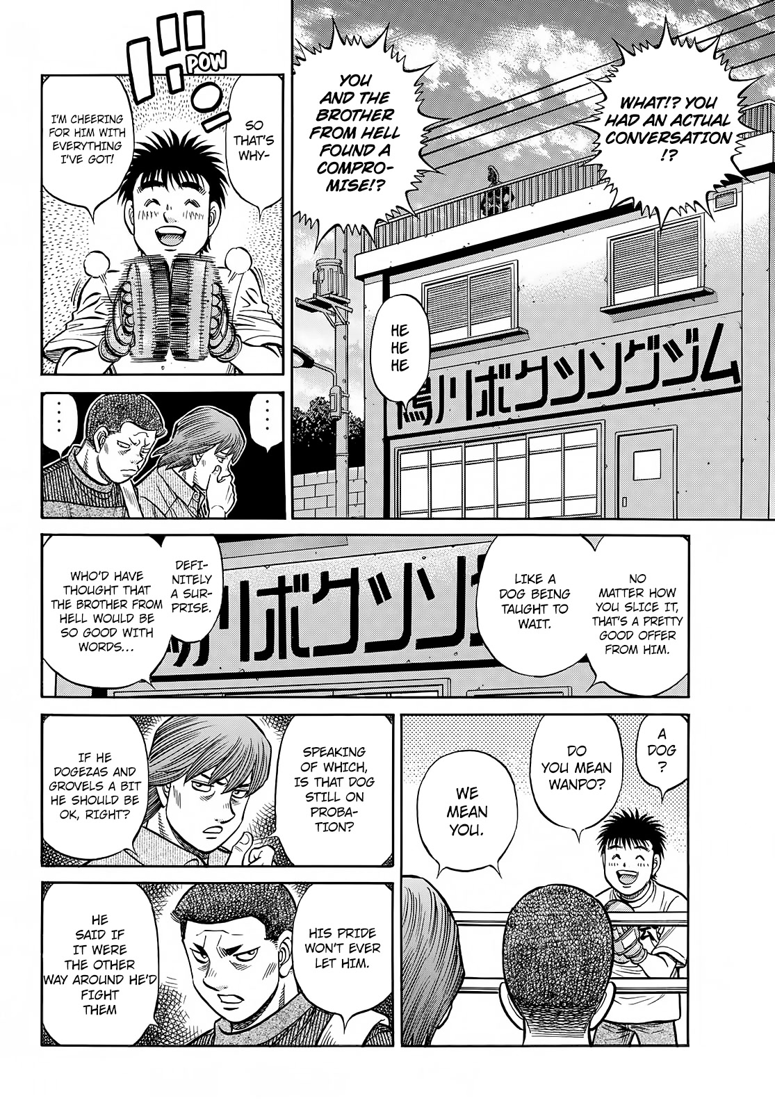 Hajime no Ippo Chapter 1423 page 5 - Chapter 1423: The Tiger's Thirst