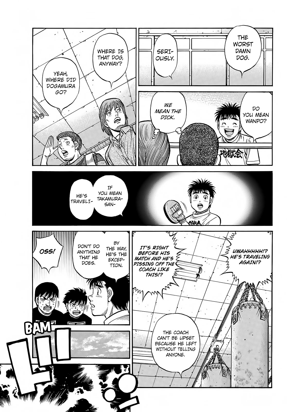 Hajime no Ippo Chapter 1423 page 6 - Chapter 1423: The Tiger's Thirst