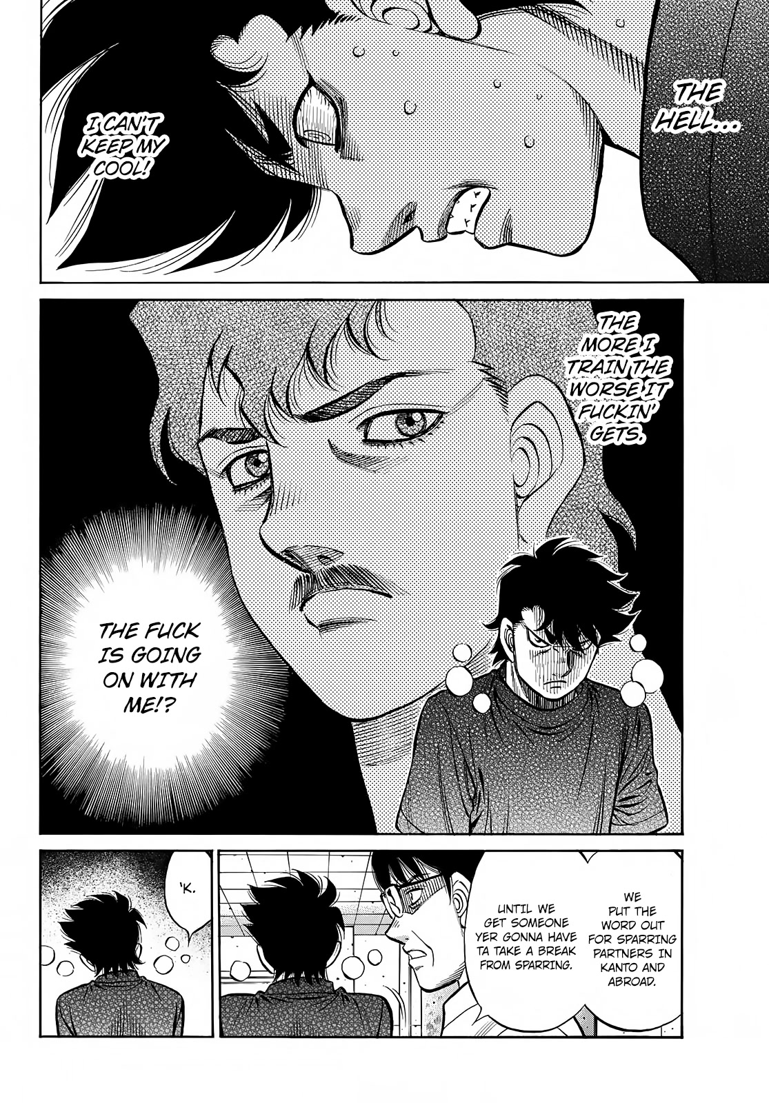 Hajime no Ippo Chapter 1423 page 9 - Chapter 1423: The Tiger's Thirst