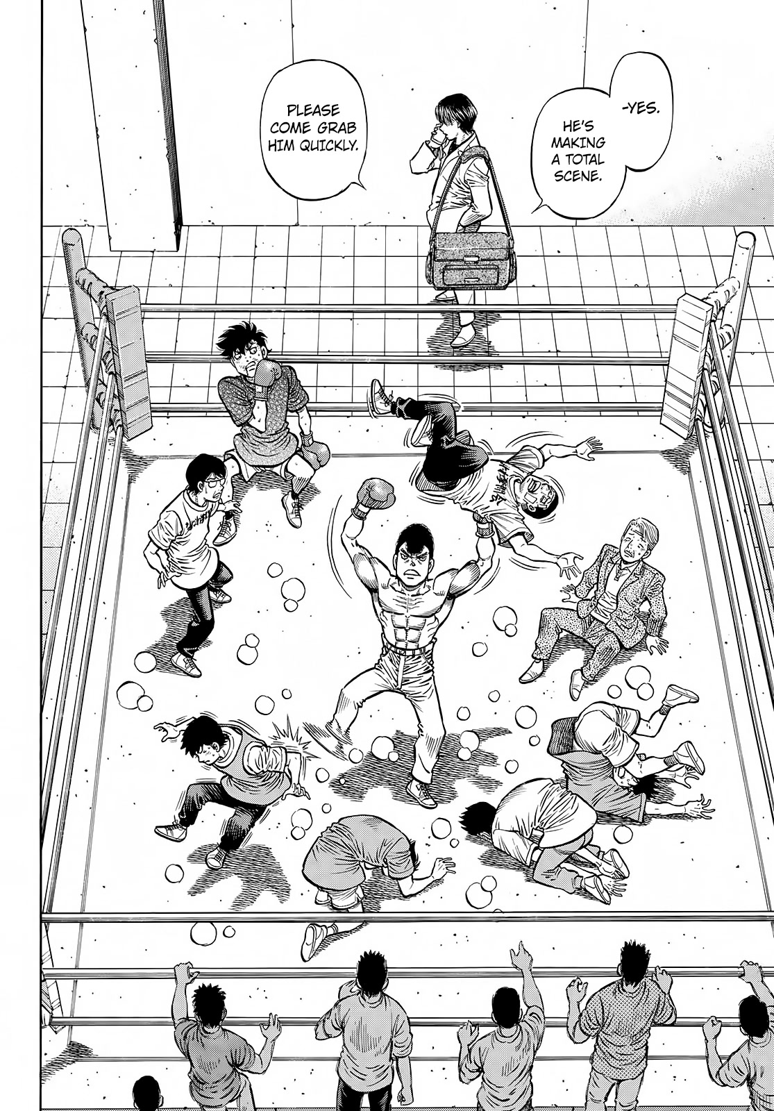 Hajime no Ippo Chapter 1425 page 13 - Chapter 1425: Secret Weapon