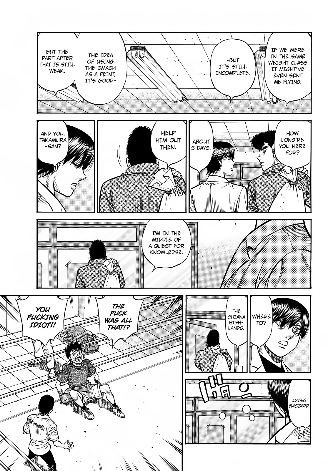 Hajime no Ippo Chapter 1425 page 16 - Chapter 1425: Secret Weapon
