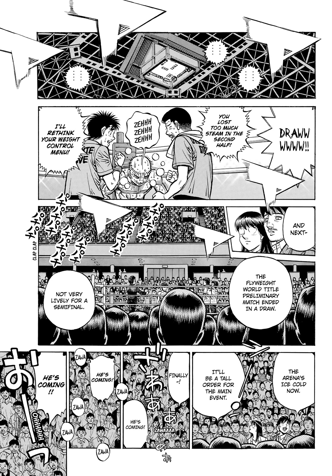 Hajime no Ippo Chapter 1426 page 10 - Chapter 1426: The Champion's Feeling