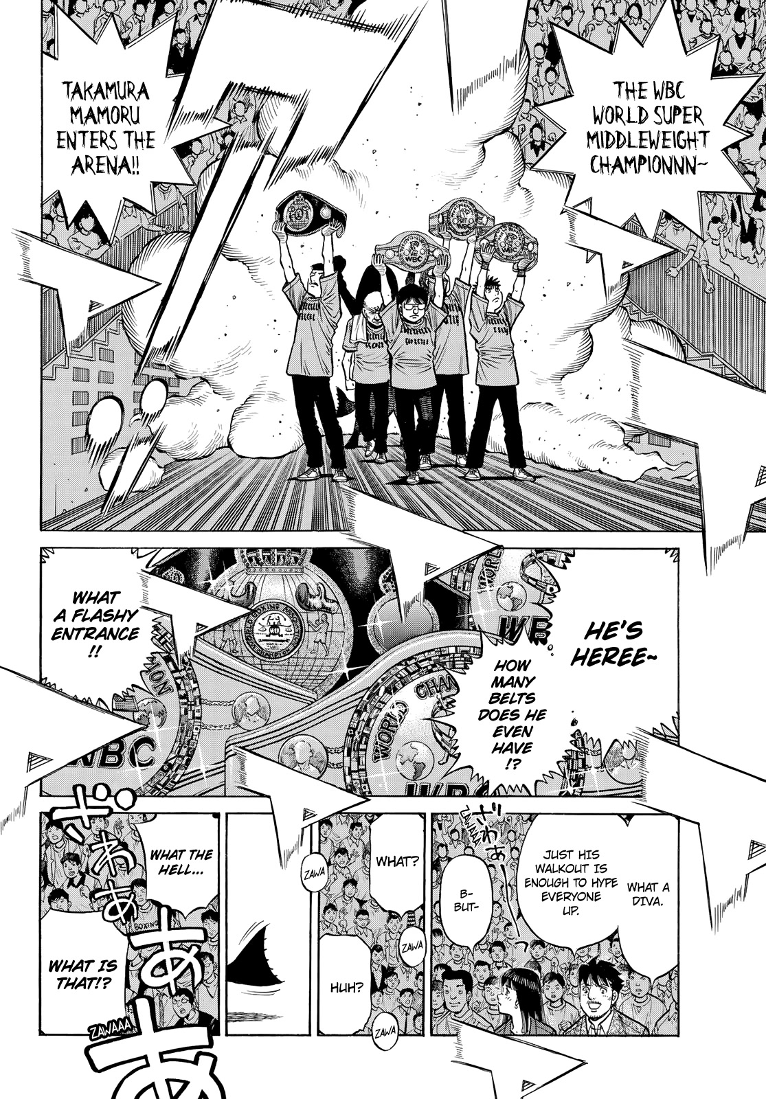 Hajime no Ippo Chapter 1426 page 11 - Chapter 1426: The Champion's Feeling