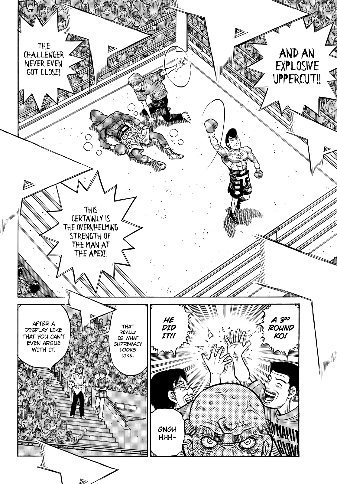 Hajime no Ippo Chapter 1426 page 14 - Chapter 1426: The Champion's Feeling