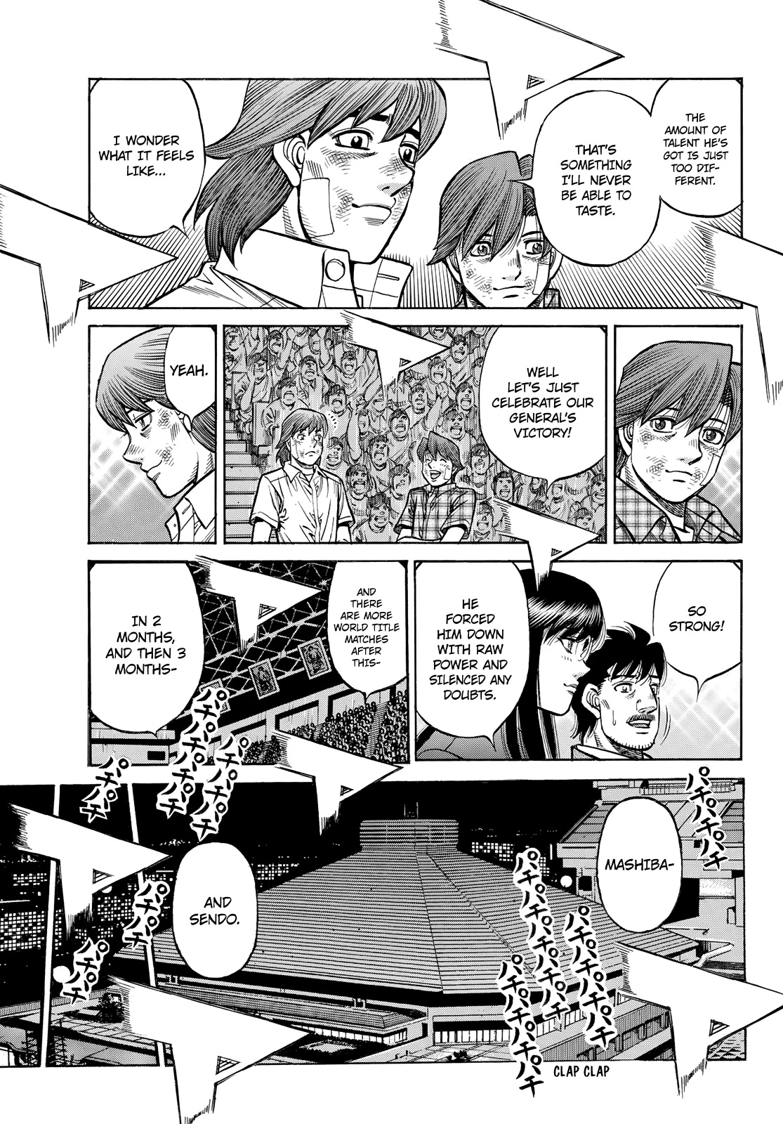 Hajime no Ippo Chapter 1426 page 15 - Chapter 1426: The Champion's Feeling