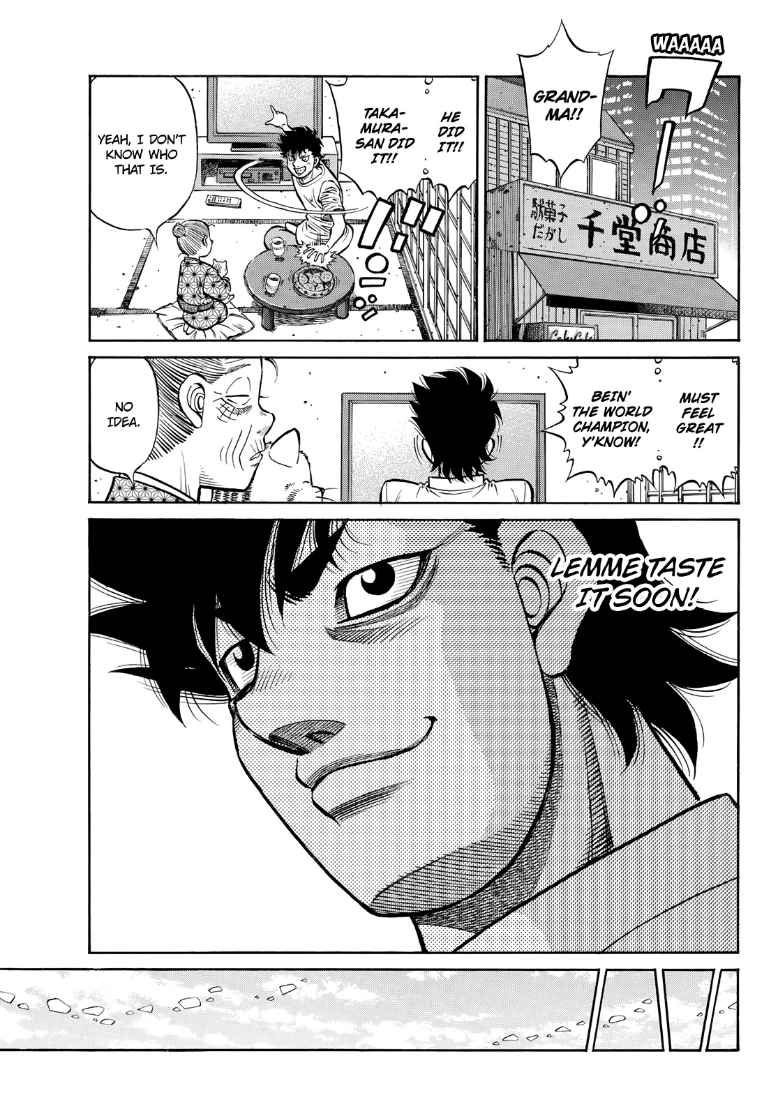 Hajime no Ippo Chapter 1426 page 17 - Chapter 1426: The Champion's Feeling