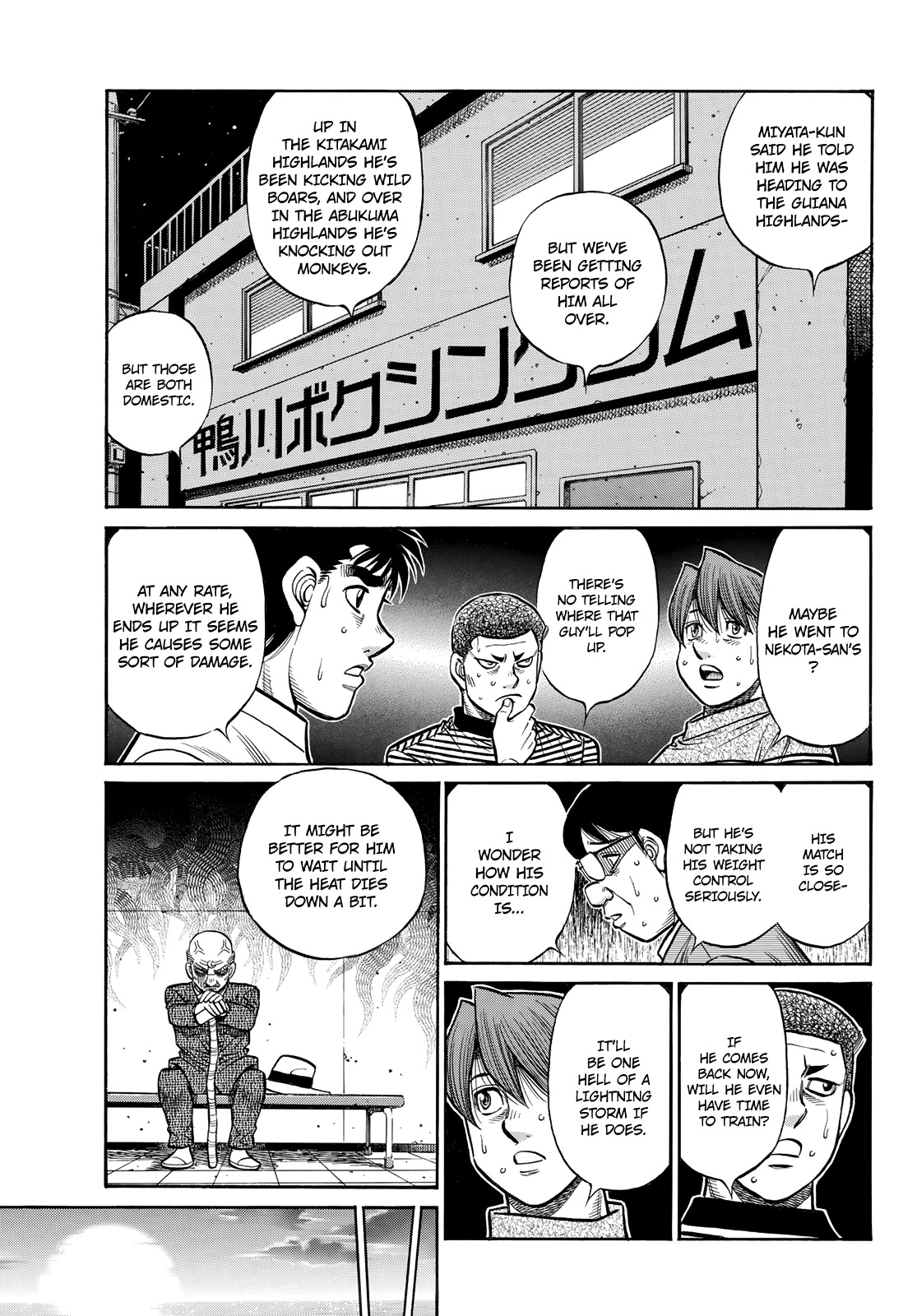 Hajime no Ippo Chapter 1426 page 4 - Chapter 1426: The Champion's Feeling