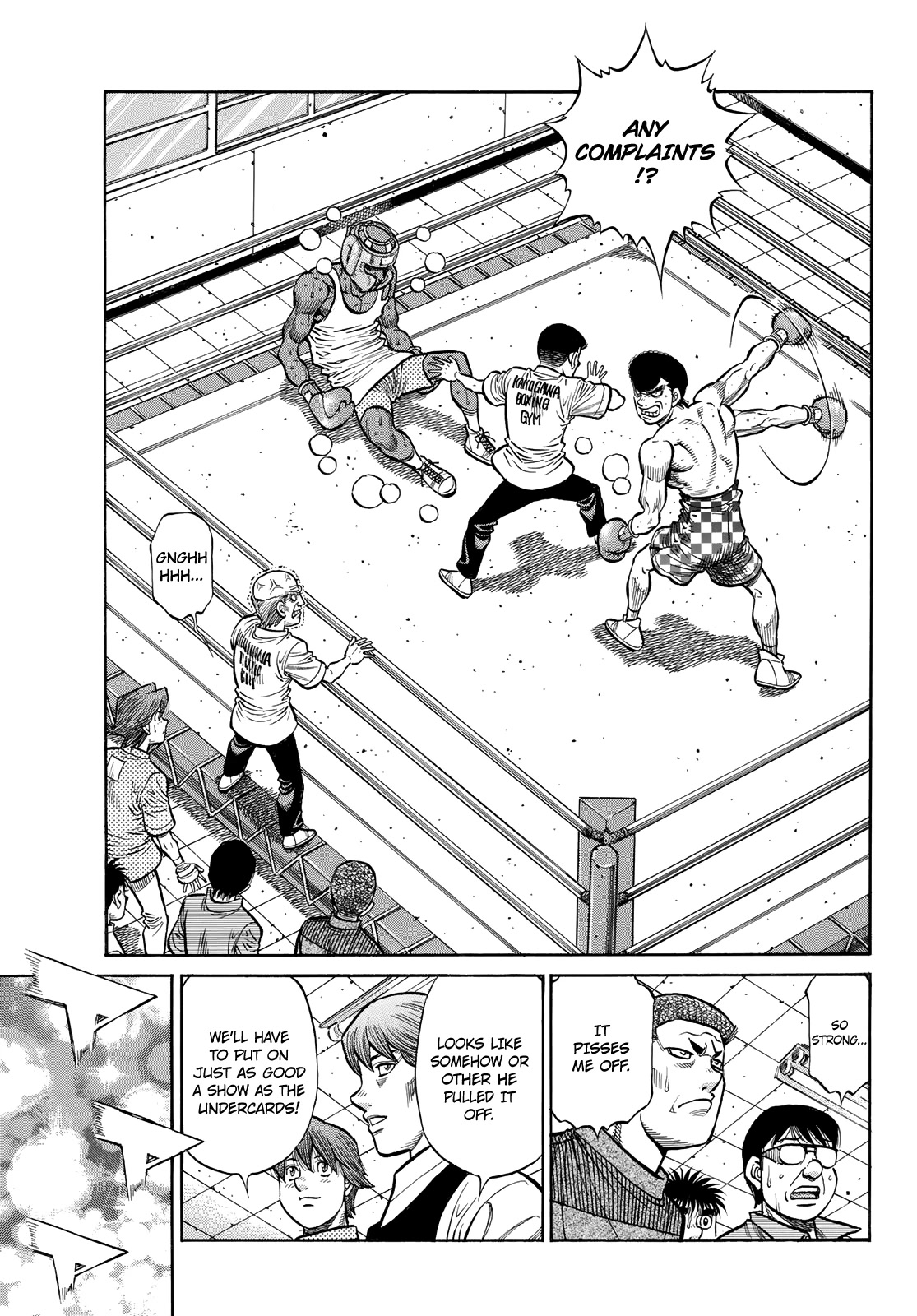 Hajime no Ippo Chapter 1426 page 8 - Chapter 1426: The Champion's Feeling